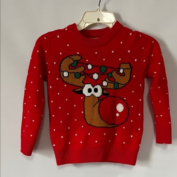Source Unknown Other - Tstars Ugly Christmas Sweate Girls/Boys Santa Claws Holiday Sweater Sz 5